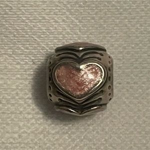 Pandora Pink Heart Charm